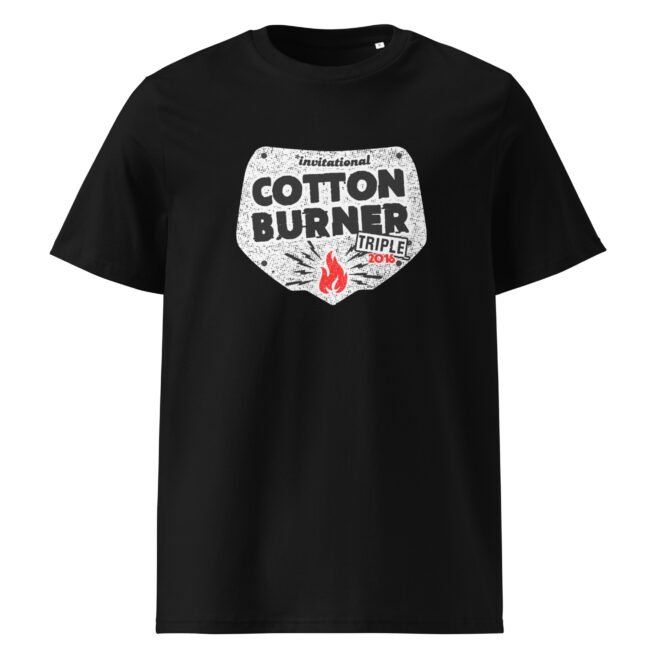 Cotton Burner 1 (2016) - organic cotton t-shirt - Image 2