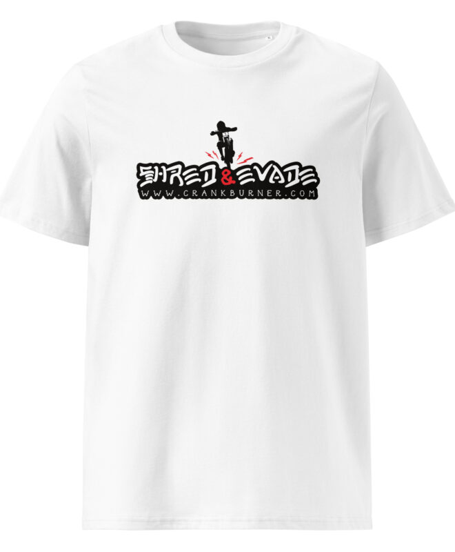 Shred and Evade BOOST - organic t-shirt